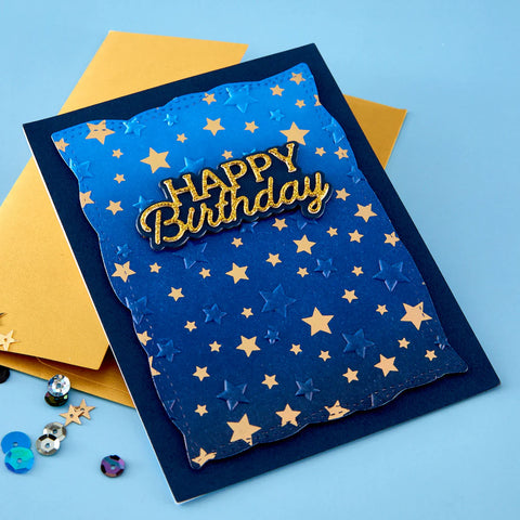 Spellbinders - Layered Happy Birthday Dies