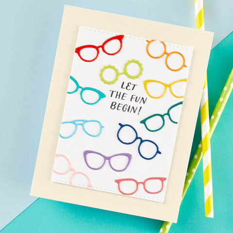 Spellbinders - Smart Glasses (Monster Birthday Collection) Dies