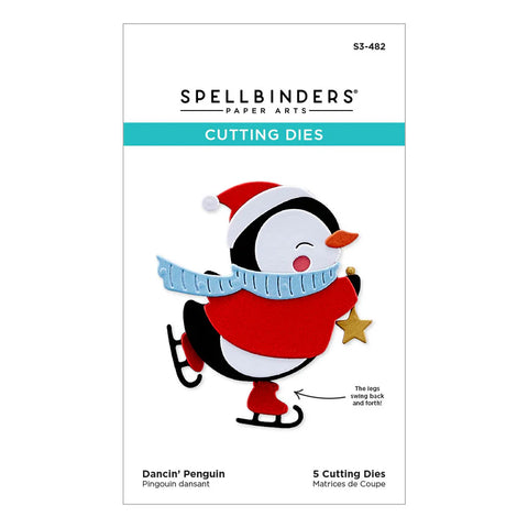 Spellbinders - Dancin' Penguin (Dancin' Christmas Collection) Dies