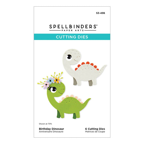 Spellbinders - Birthday Dinosaur (Monster Birthday Collection) Dies