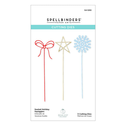 Spellbinders - Sealed Holiday Squiggles Dies