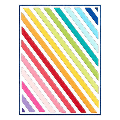 Spellbinders - Super Stripes Background Die