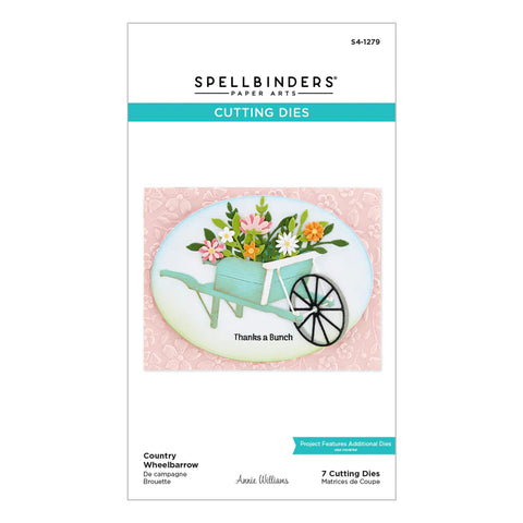 Spellbinders - Country Wheelbarrrow (Country Road Collection) Dies