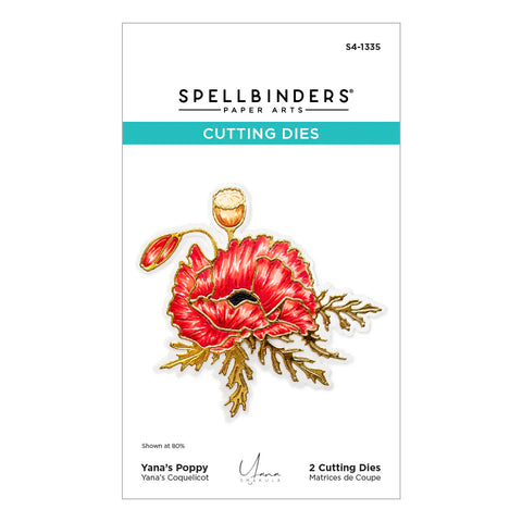 Spellbinders - Yana's Poppy Die