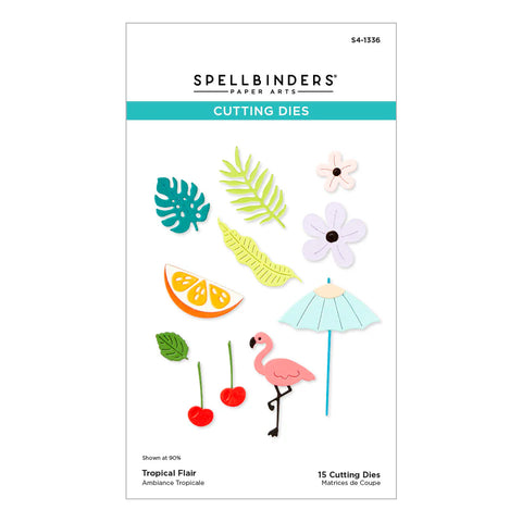 Spellbinders - Tropical Flair (Happy Hour Collection) Die