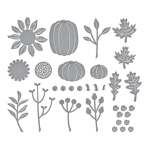 Spellbinders - Fall Florals Dies (2024 World Cardmaking Day Exclusive)