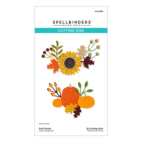 Spellbinders - Fall Florals Dies (2024 World Cardmaking Day Exclusive)