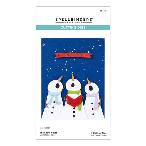 Spellbinders - The Snow Notes (Wonderland Collection) Dies