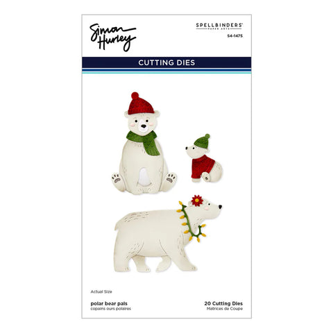 Spellbinders - Polar Bear Pals (North Pole Friends Collection) Dies