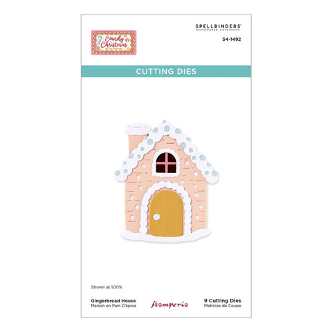 Spellbinders - Gingerbread House (Candy Christmas Collection) Dies