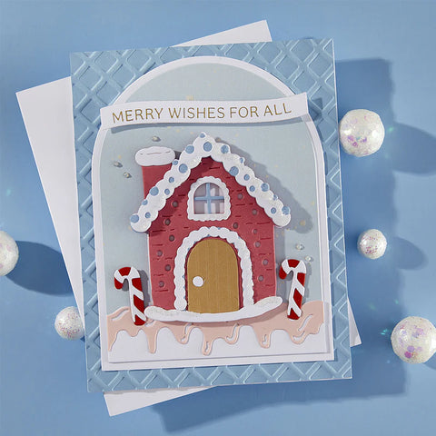 Spellbinders - Gingerbread House (Candy Christmas Collection) Dies