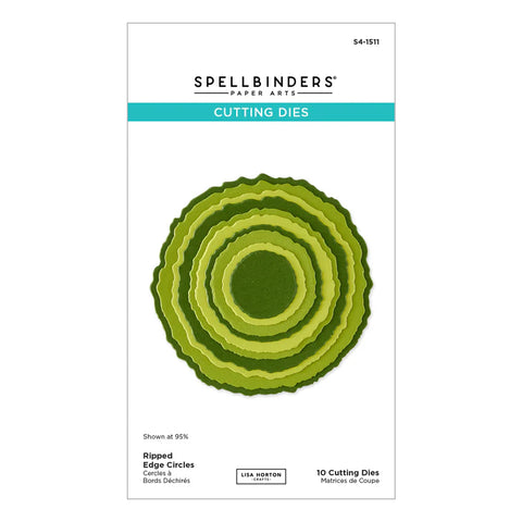 Spellbinders - Ripped Edge Circle Dies