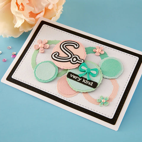 Spellbinders - So Amazing Sentiments Stamp & Die Set