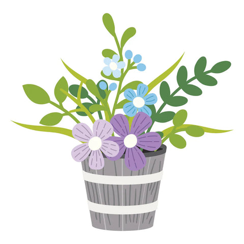 Spellbinders - Garden Planter Dies by Lisa Horton