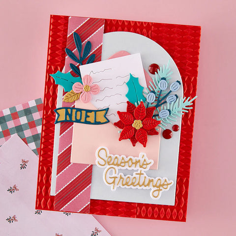Spellbinders - Festive Floral Mix Dies