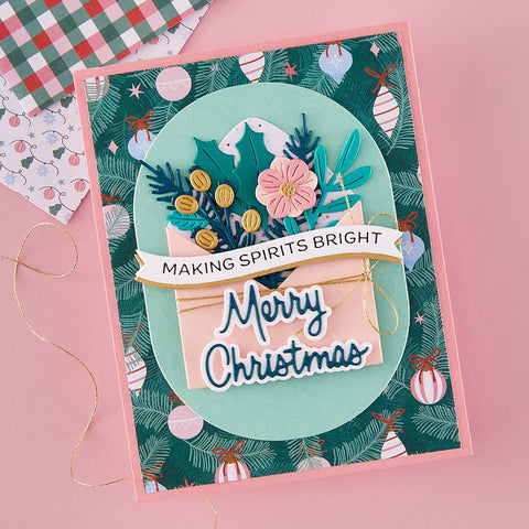 Spellbinders - Festive Floral Mix Dies