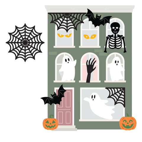 Spellbinders - Halloween City Holiday Decorations Dies