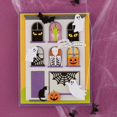 Spellbinders - Halloween City Holiday Decorations Dies