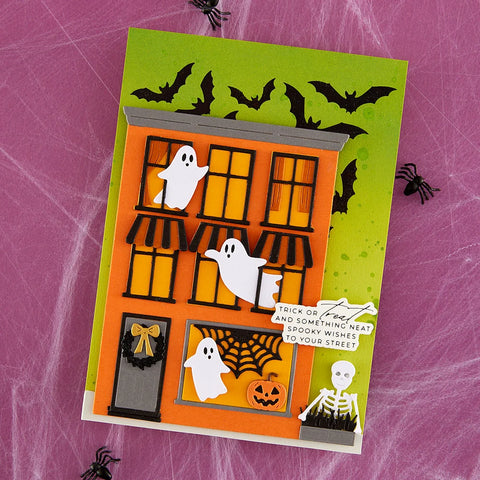 Spellbinders - Halloween City Holiday Decorations Dies