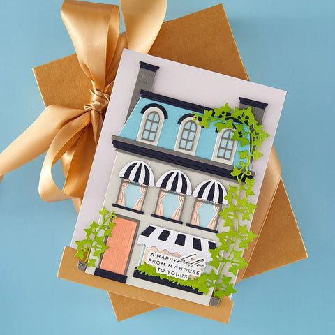 Spellbinders - Mansard Roof (City Holiday Collection) Dies