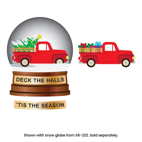 Spellbinders - Holiday Truck Scene (Simon's Snow Globes Collection) by Simon Hurley Dies