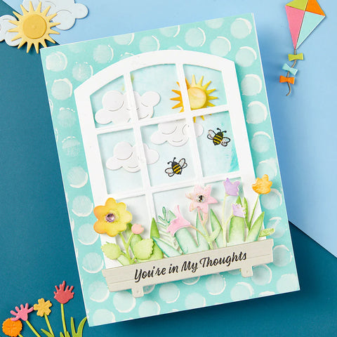 Spellbinders - The Botanical Solarium for Vista View Window Dies