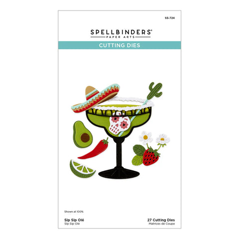 Spellbinders - Sip Sip Ole' (Happier Hour Collection) Die