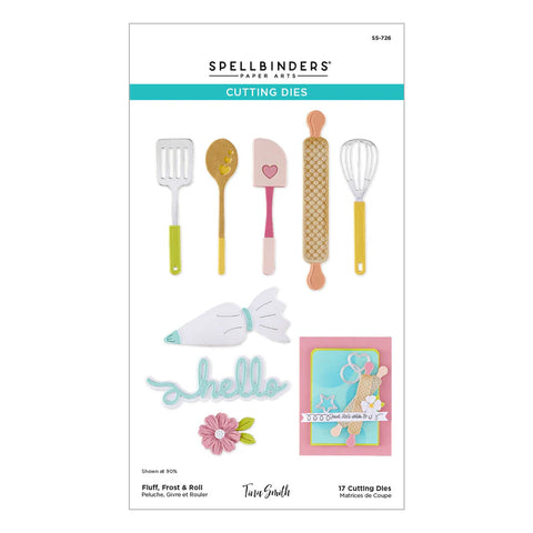 Spellbinders - Fluff, Frost & Roll Dies by Tina Smith
