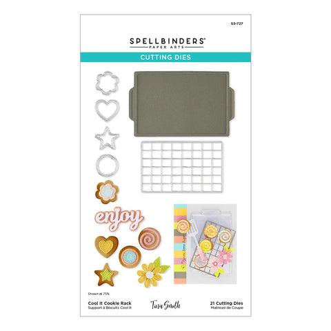 Spellbinders - Cool It Cookie Rack Dies by Tina Smith
