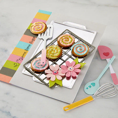 Spellbinders - Cool It Cookie Rack Dies by Tina Smith