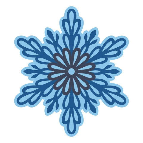 Spellbinders - Layered Snowflake Dies by Lisa Horton