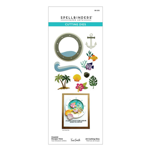 Spellbinders - Coastal Escape View (Windows with a View Collection) Dies