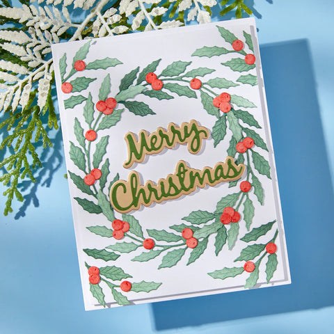 Spellbinders - Seasonal Wreath Foliage (Texture & Foliage Collection) Dies