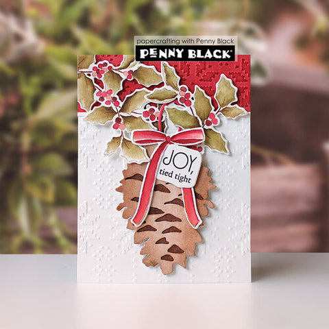 Penny Black - Pinecone Pendant Dies
