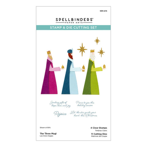 Spellbinders - The Three Magi (Wonderland Collection) Stamp & Die Set