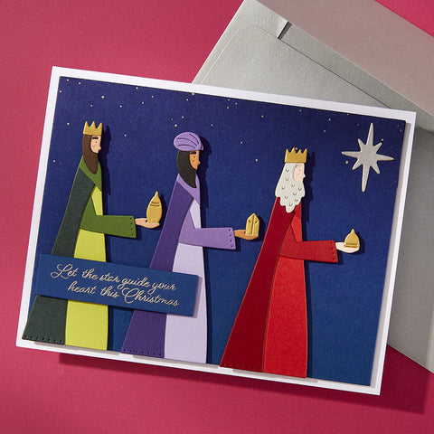 Spellbinders - The Three Magi (Wonderland Collection) Stamp & Die Set