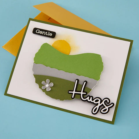 Spellbinders - Ripped Edge Circle Dies