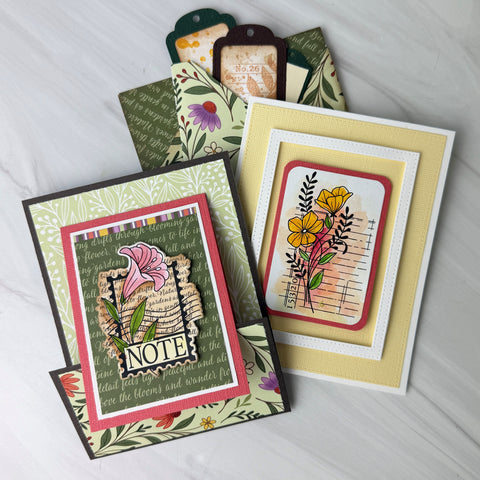 Dare 2B Artzy - Renew & Flourish Stamp Set