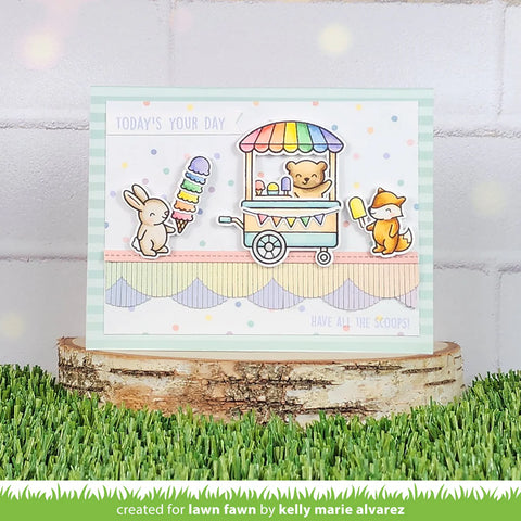 Lawn Fawn - Treat Cart Stamp Set