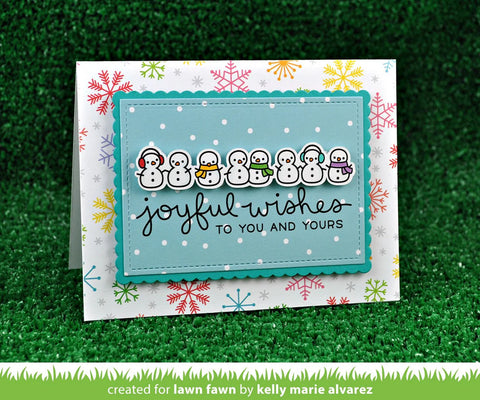 Lawn Fawn - Simply Celebrate Winter Stamp Set