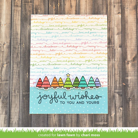 Lawn Fawn - Simply Celebrate Winter Stamp Set