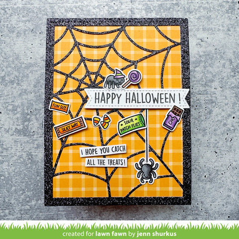 Lawn Fawn - Spiderweb Backdrop Die