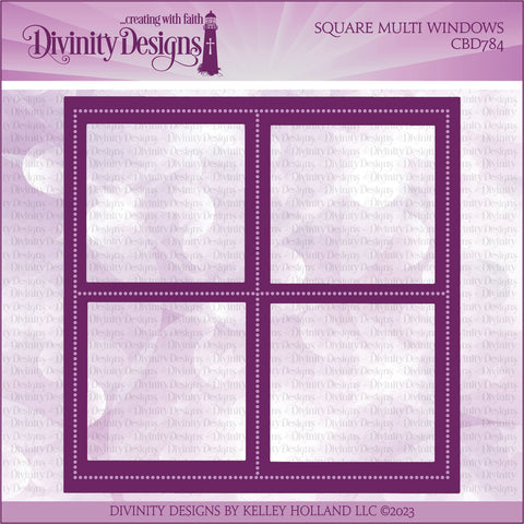 Divinity Designs - Square Multi Window (CBD784)