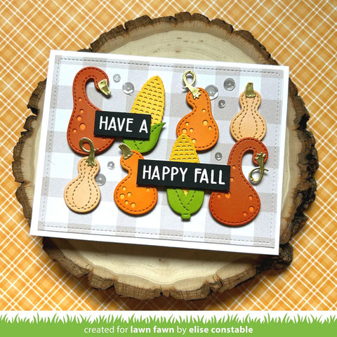 Lawn Fawn - Stitched Gourd Dies