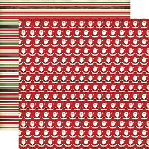 Echo Park - 12"x 12" Santa (The Story of Christmas) Double-Sided Paper