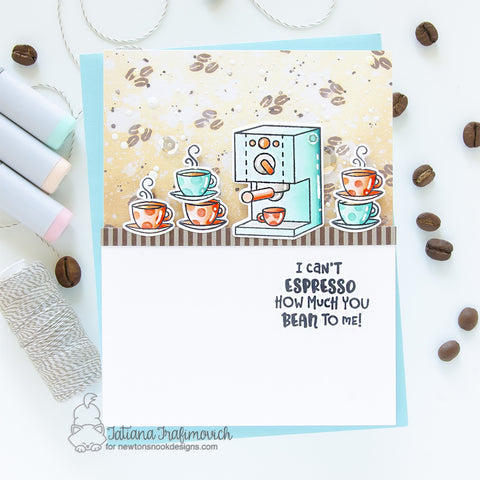 Newton's Nook - Time for Coffee Stamp Set