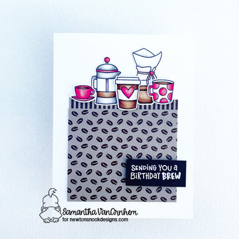 Newton's Nook - Time for Coffee Stamp Set