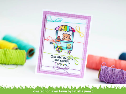 Lawn Fawn - Treat Cart Stamp Set