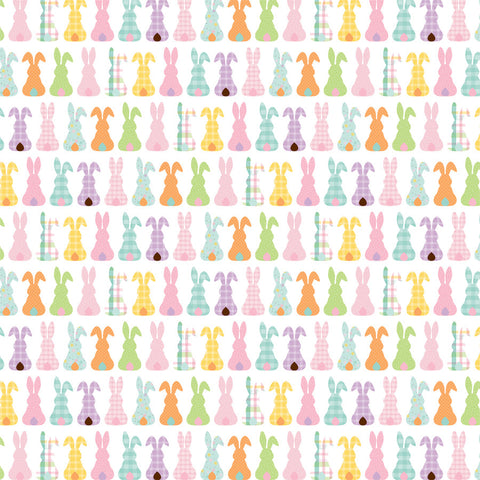 Echo Park - 12'x 12"Bunny Tails (Welcome Easter) Double-Sided Paper