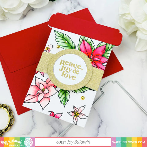 Waffle Flower - Classic Holiday Sentiment Stamp